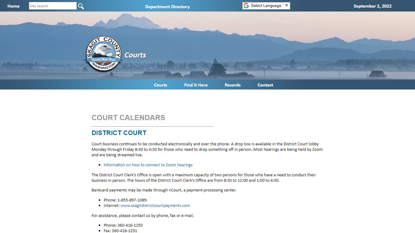 Skagit County Courts
